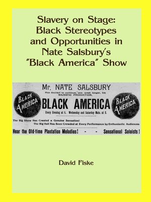 cover image of Slavery on Stage